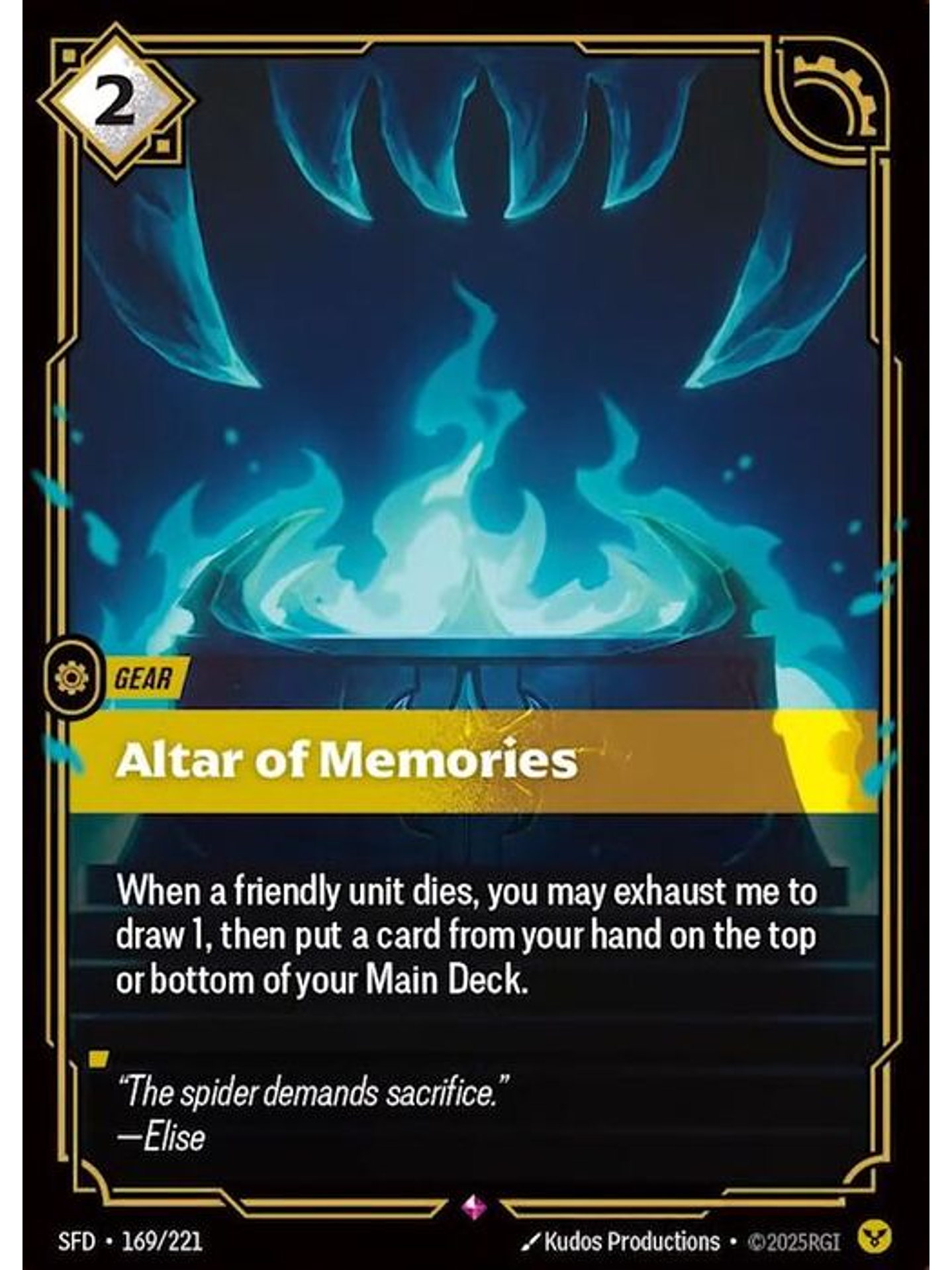 169/221 R Altar of Memories 1