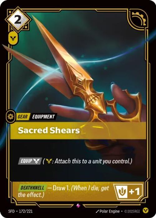 172/221 R Sacred Shears