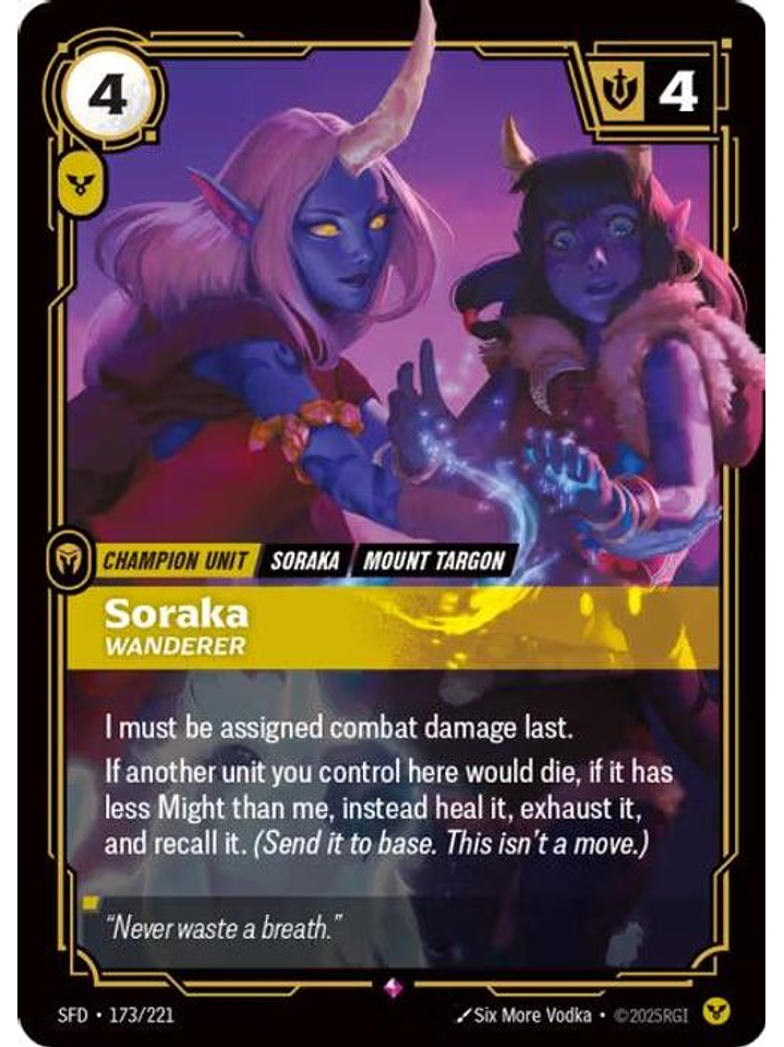 173/221 R Soraka - Wanderer 1