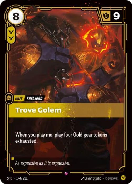174/221 R Trove Golem