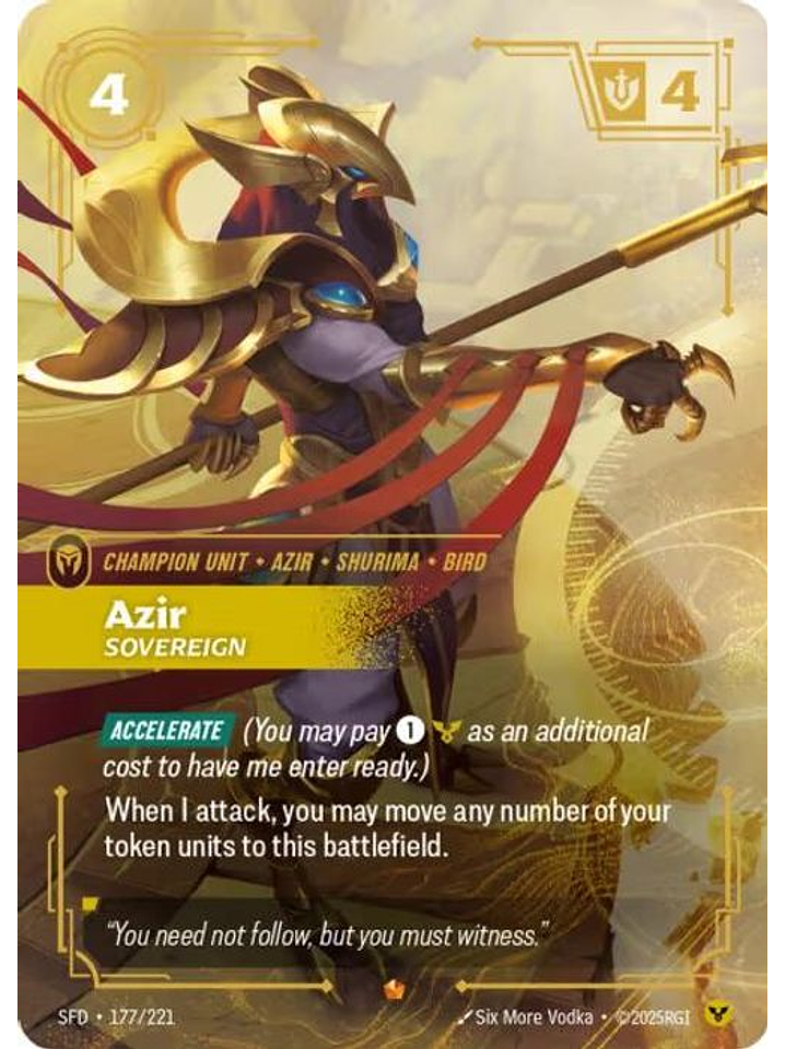177/221 Epic Azir - Sovereign 1