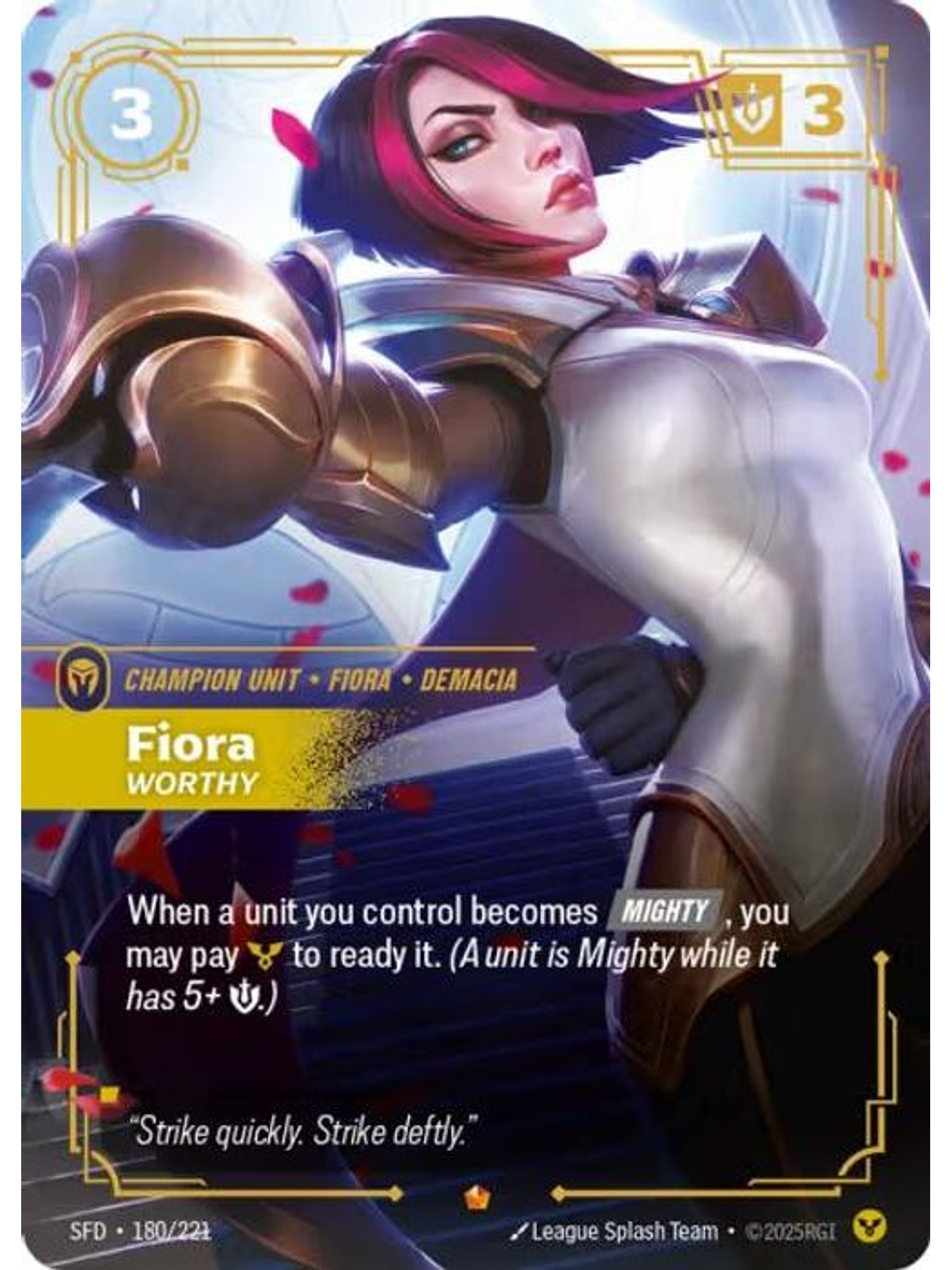 180/221 Epic Fiora - Worthy 1