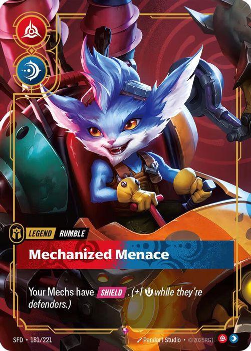 181/221 R Rumble - Mechanized Menace