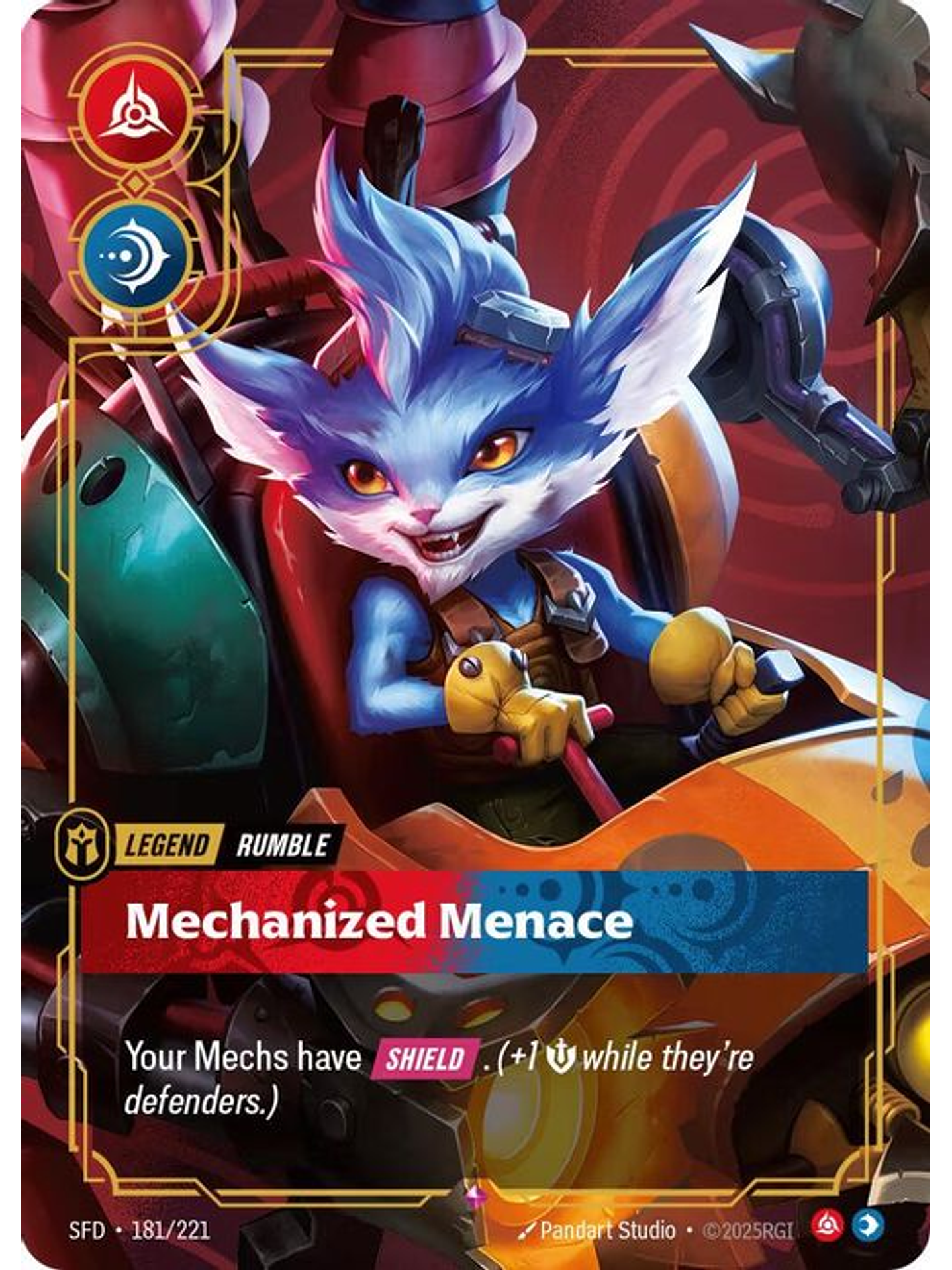 181/221 R Rumble - Mechanized Menace 1
