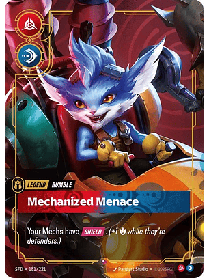 181/221 R Rumble - Mechanized Menace