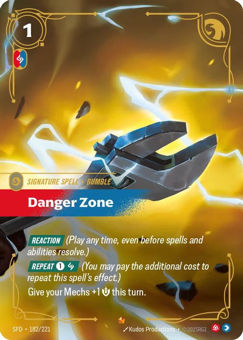 182/221 Epic Danger Zone