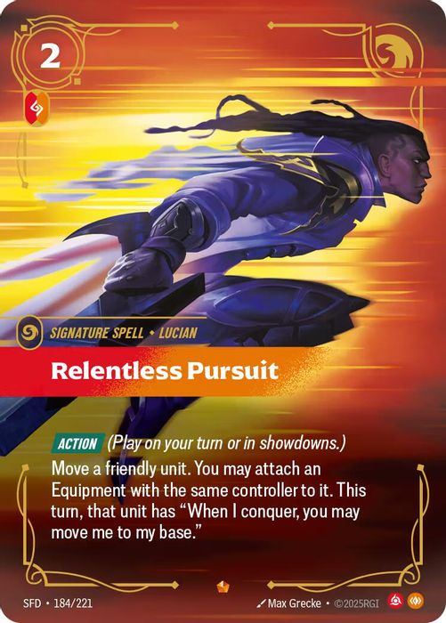 184/221 Epic Relentless Pursuit