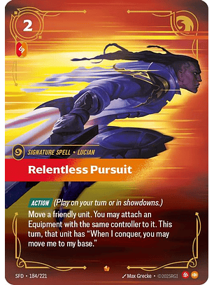 184/221 Epic Relentless Pursuit