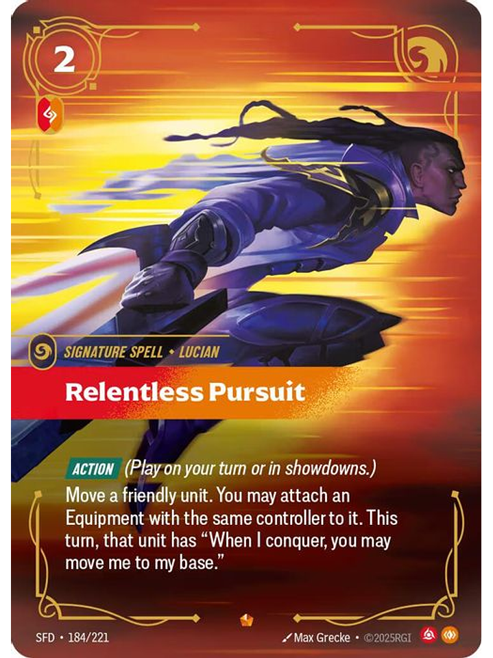 184/221 Epic Relentless Pursuit 1