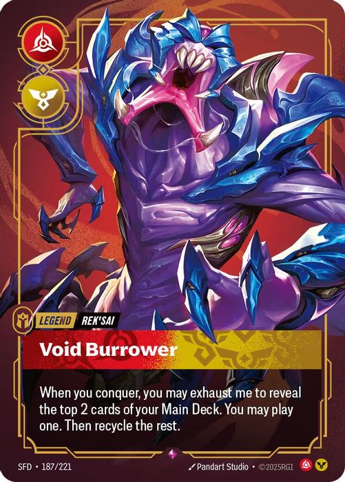 187/221 R Rek'sai - Void Burrower