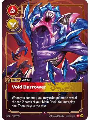 187/221 R Rek'sai - Void Burrower