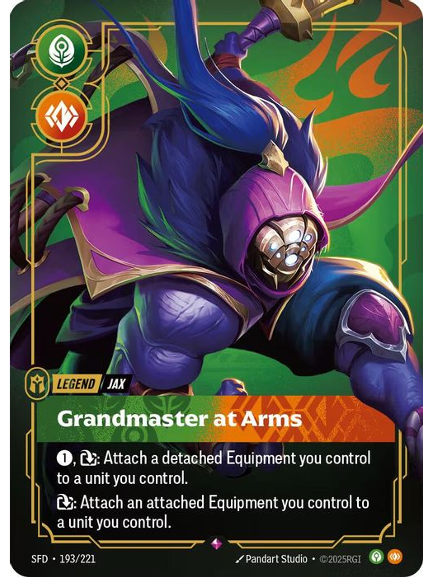 193/221 R Jax - Grandmaster At Arms 1