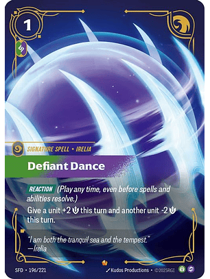 196/221 Epic Defiant Dance