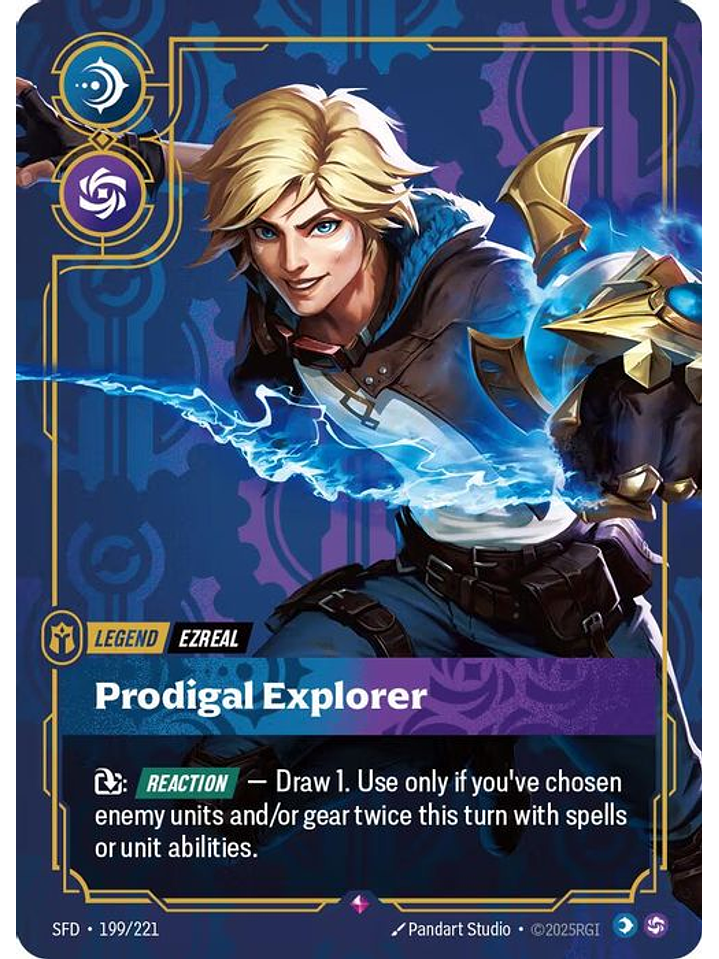 199/221 R Ezreal - Prodigal Explorer 1