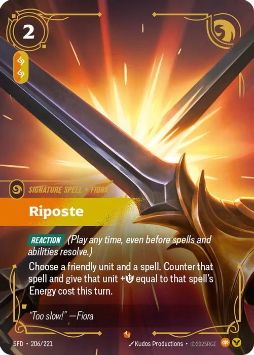 206/221 Epic Riposte