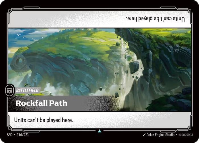 216/221 U Rockfall Path