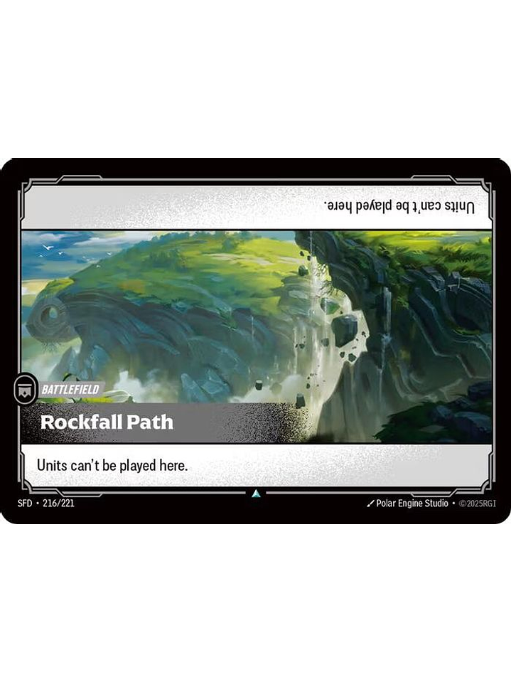 216/221 U Rockfall Path 1