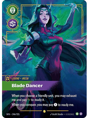 246/221 (Alternate Art) Irelia - Blade Dancer (Overnumbered)