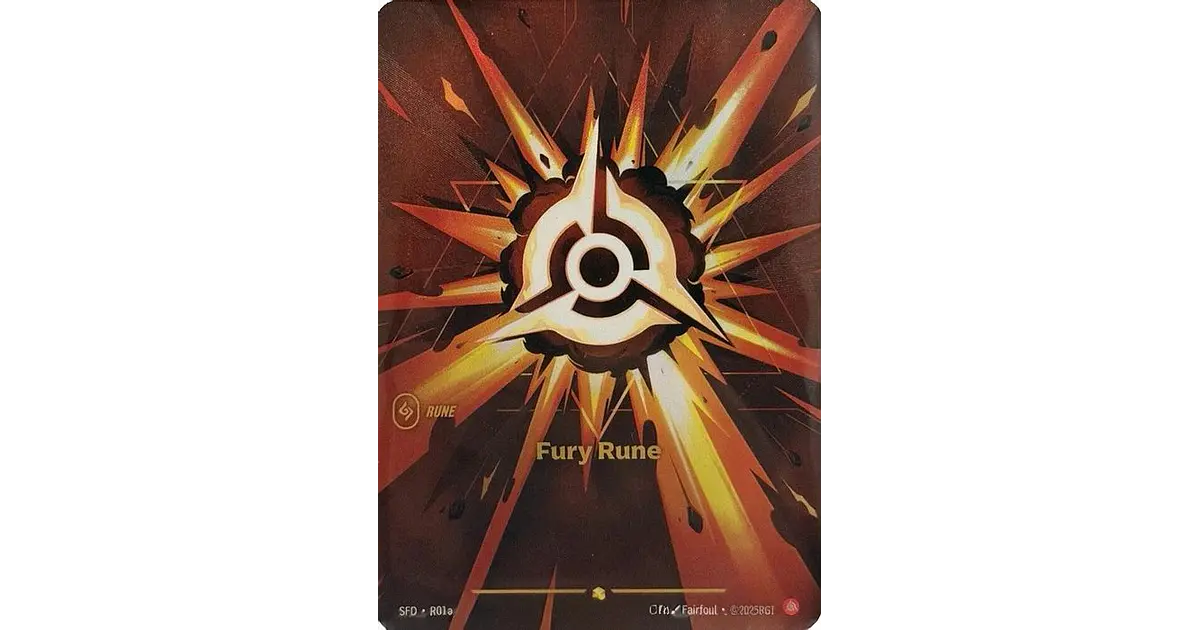 R01 (Alternate Art) Fury Rune