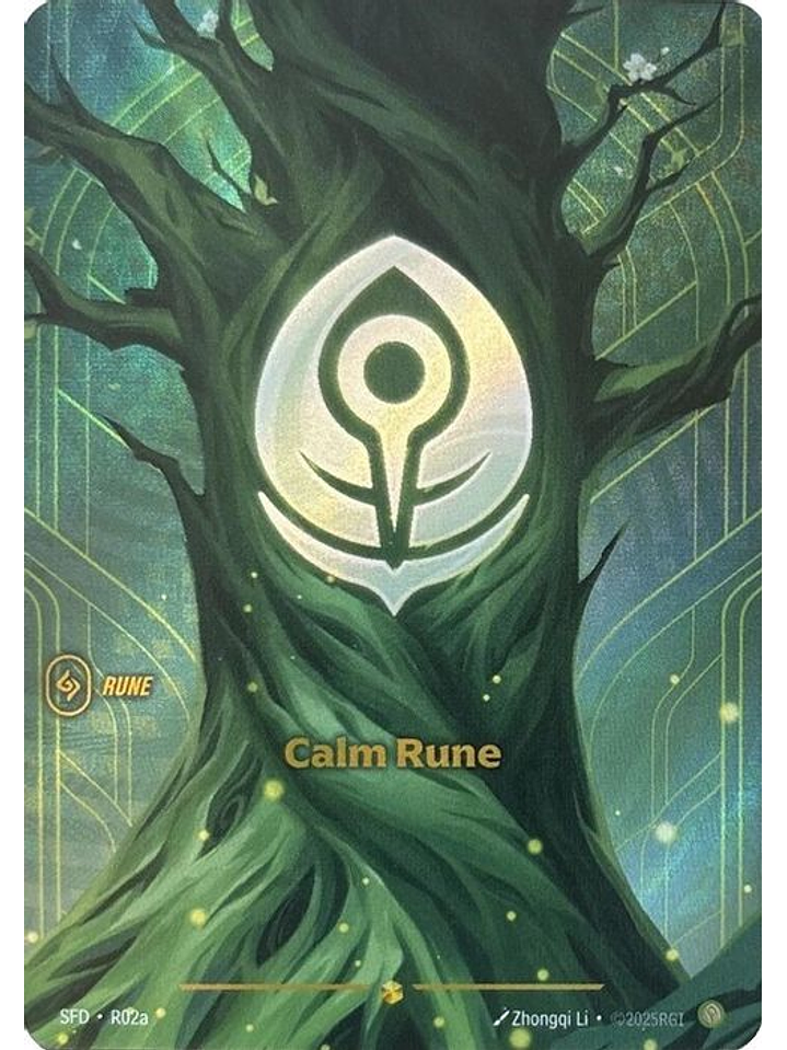 R02 (Alternate Art) aCalm Rune 1