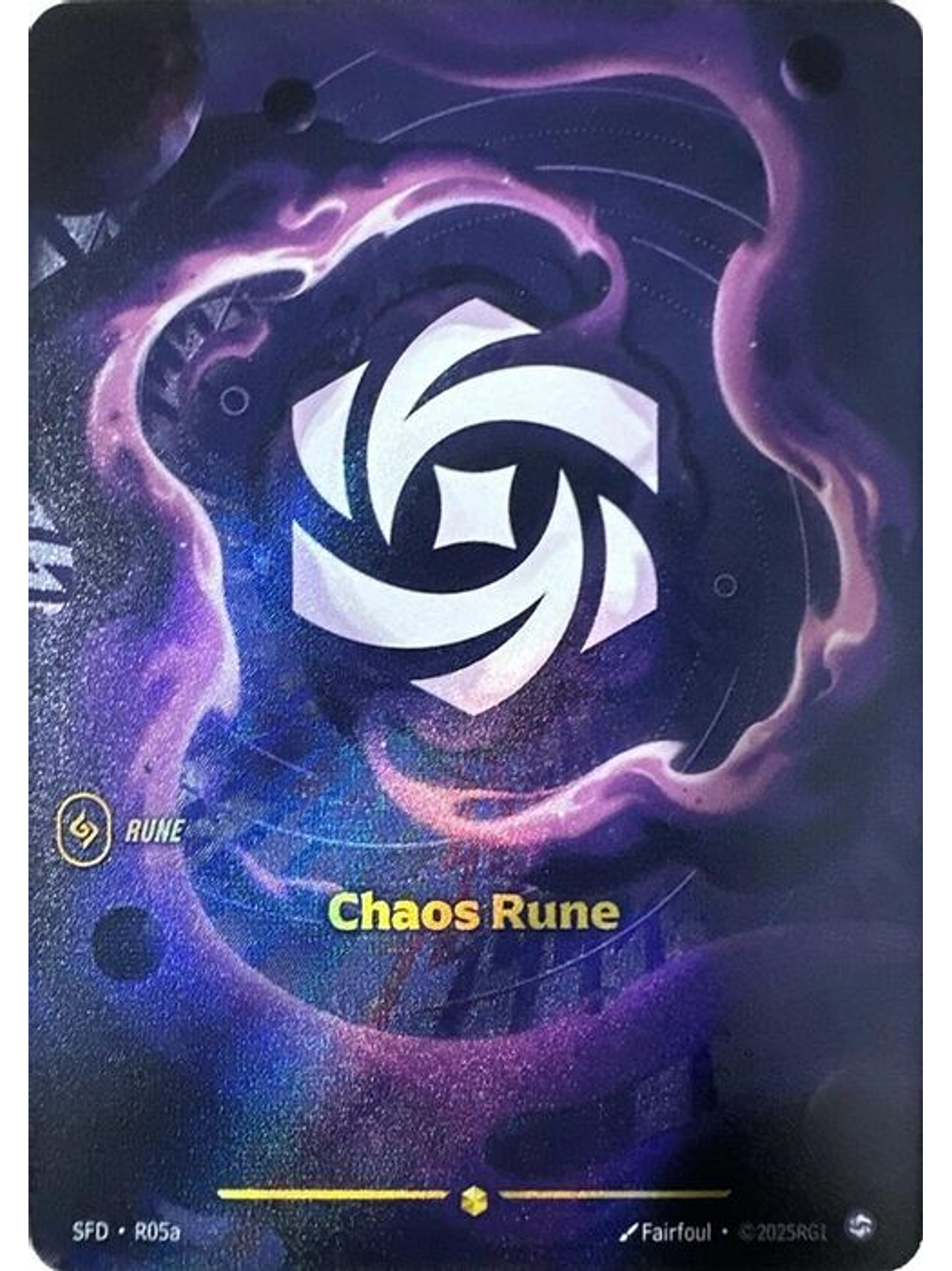 R05 (Alternate Art) Chaos Rune 1