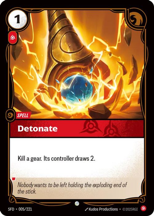 005/221 C Detonate (FOIL)
