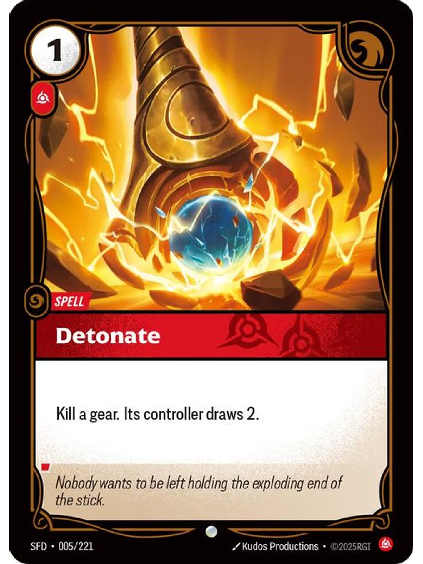 005/221 C Detonate (FOIL) 1