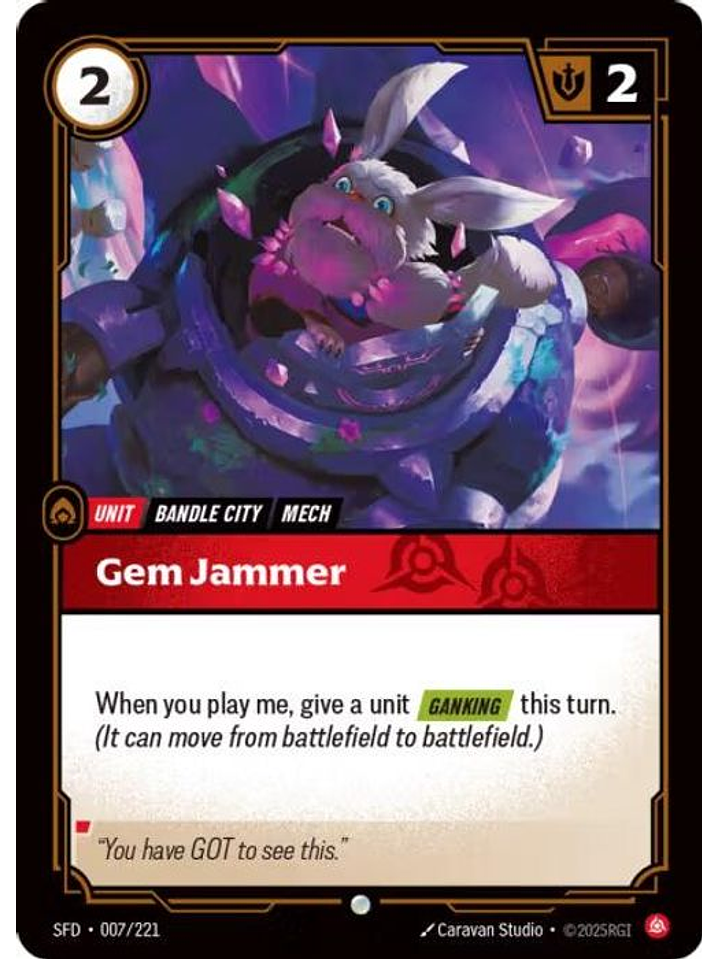 007/221 C Gem Jammer (FOIL) 1