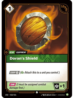 033/221 C Doran's Shield (FOIL)