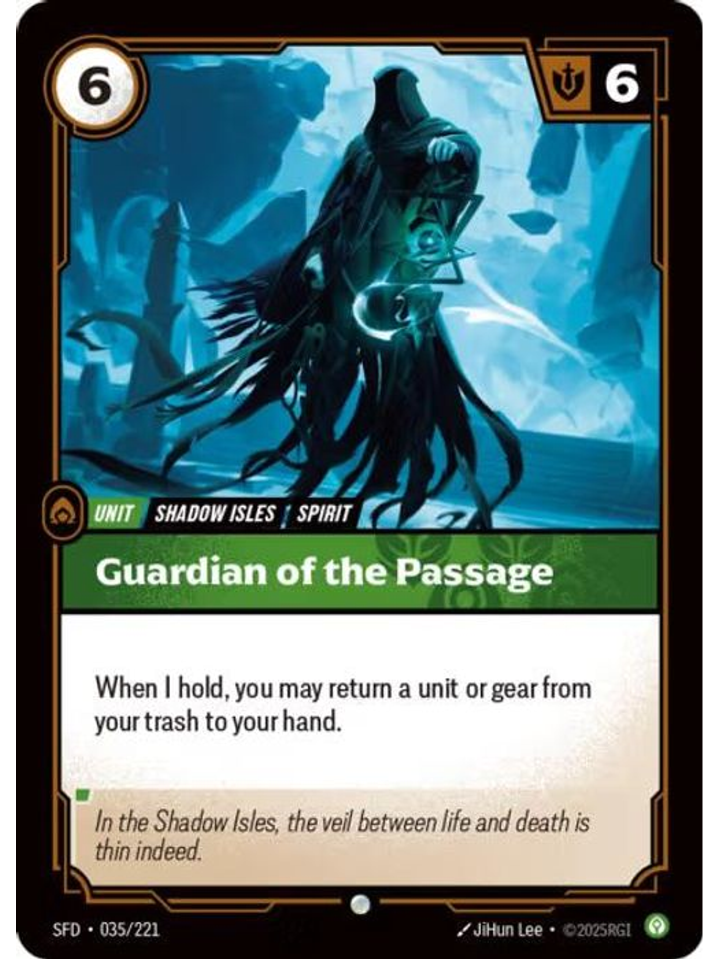 035/221 C Guardian of the Passage (FOIL) 1