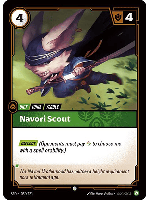 037/221 C Navori Scout (FOIL)