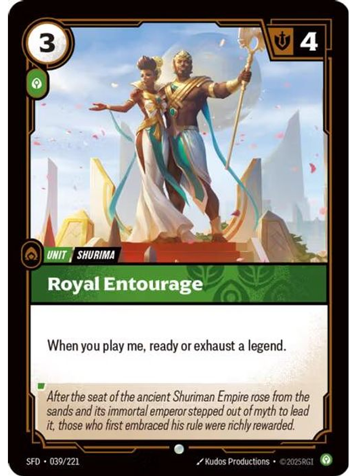 039/221 C Royal Entourage (FOIL) 1