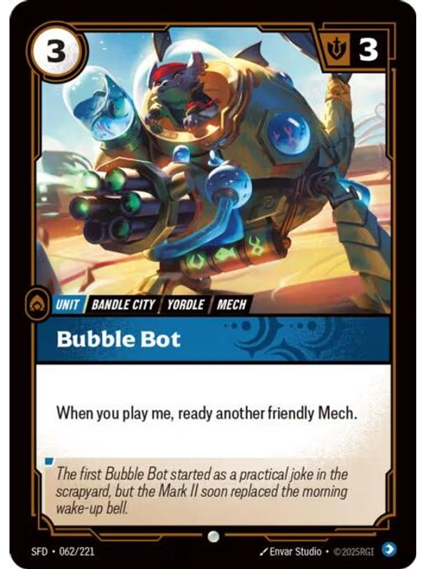 062/221 C Bubble Bot (FOIL) 1