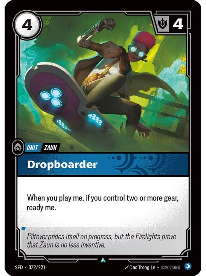 072/221 U Dropboarder (FOIL) 1