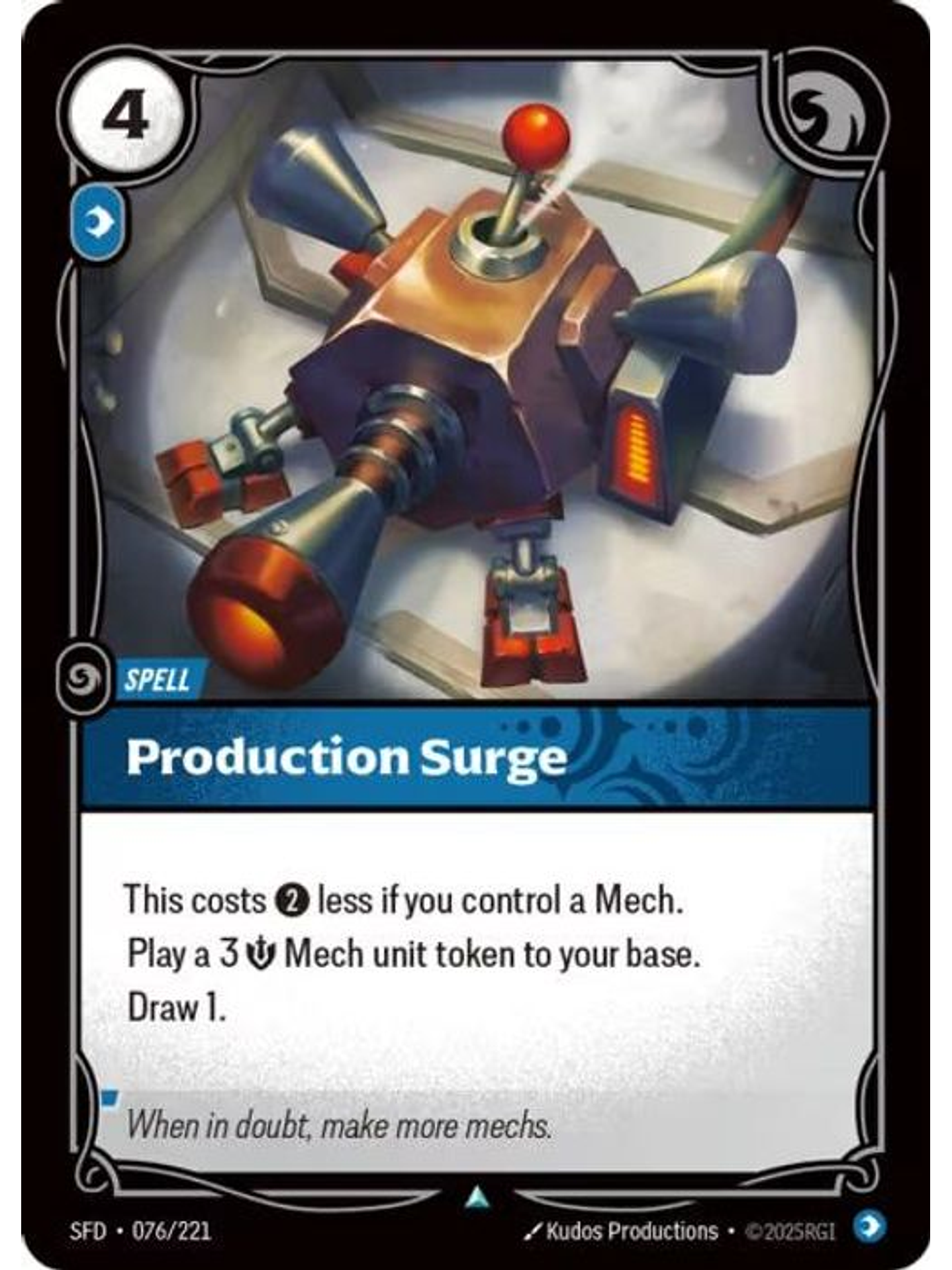 076/221 U Production Surge (FOIL) 1