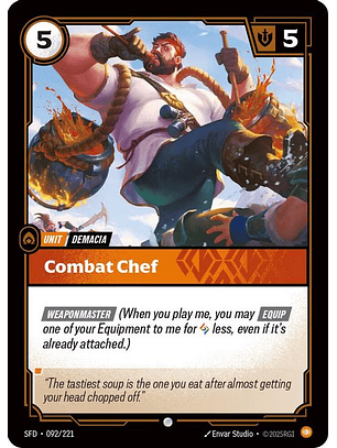 092/221 C Combat Chef (FOIL)