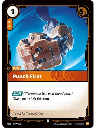 097/221 C Punch First (FOIL)