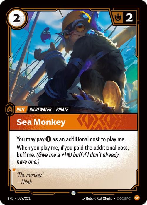 098/221 C Sea Monkey (FOIL)