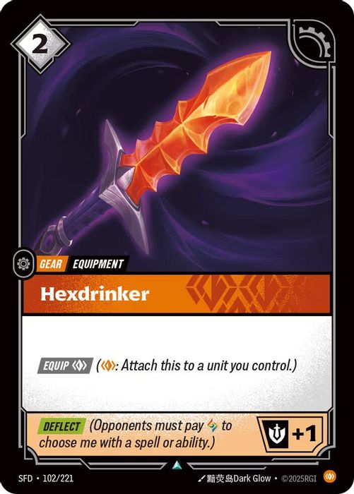 102/221 U Hexdrinker (FOIL)