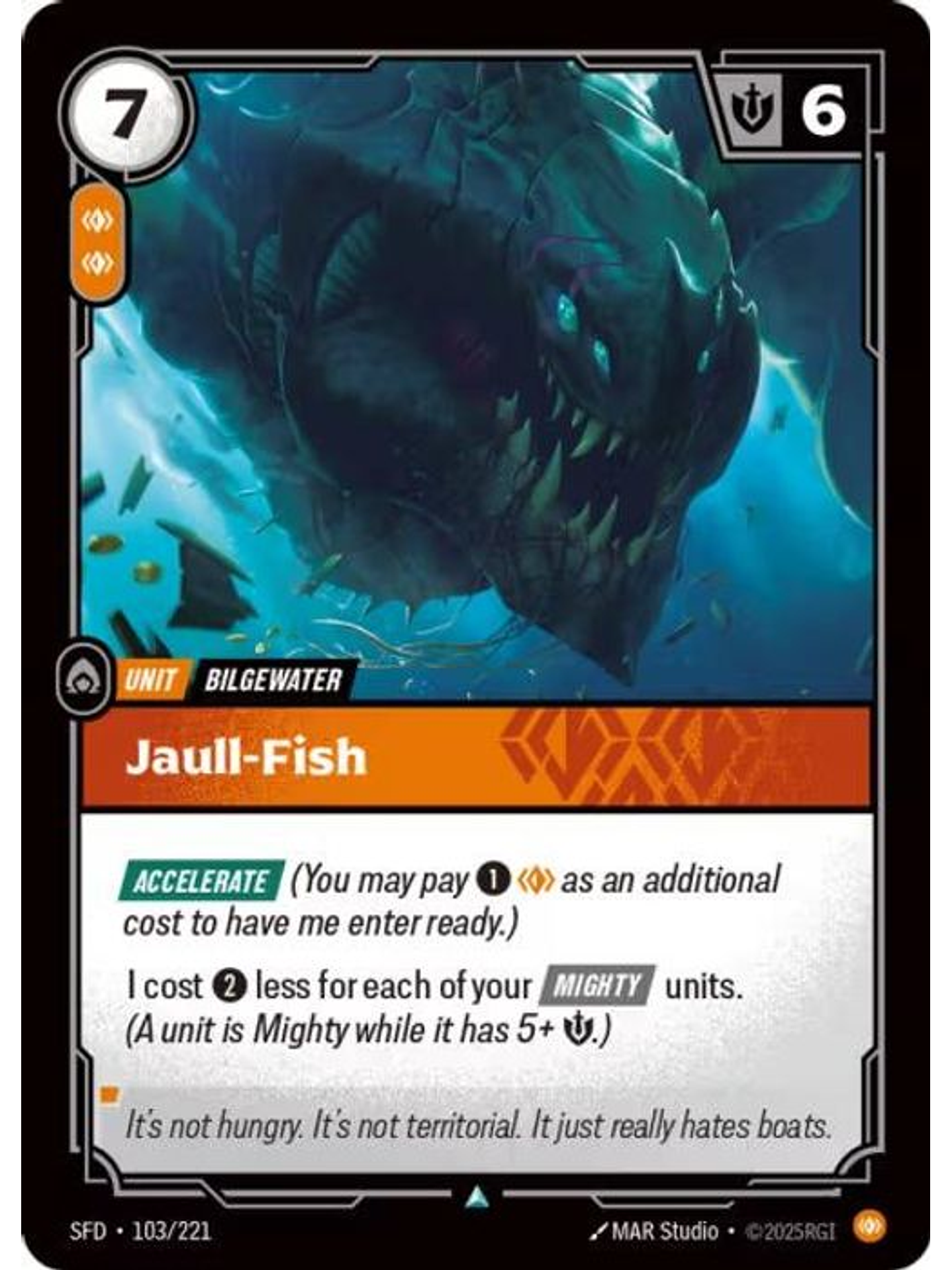 103/221 U Jaull-Fish (FOIL) 1