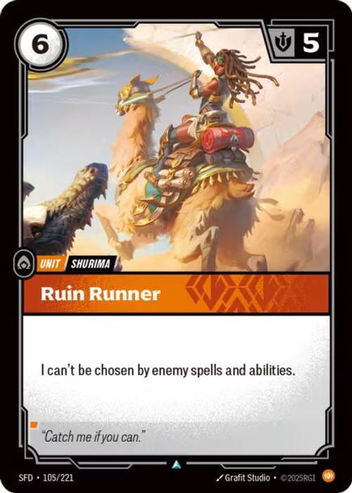 105/221 U Ruin Runner (FOIL)