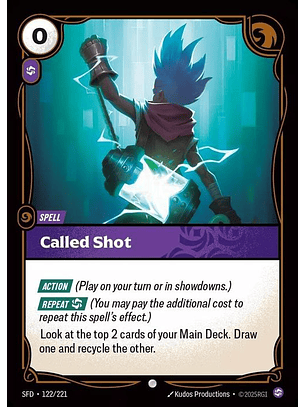 122/221 C Called Shot (FOIL)