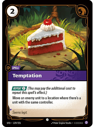 129/221 C Temptation (FOIL)