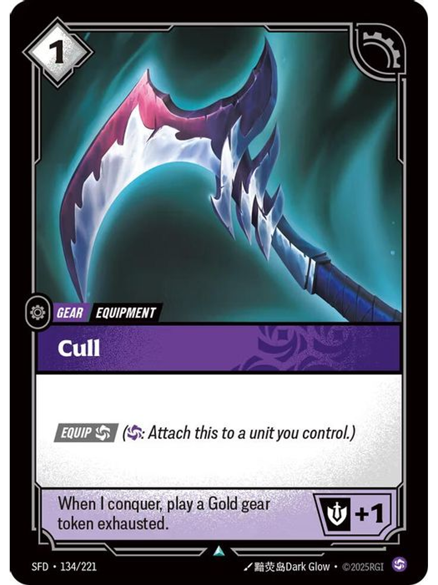 134/221 U Cull (FOIL) 1