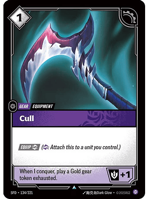 134/221 U Cull (FOIL)