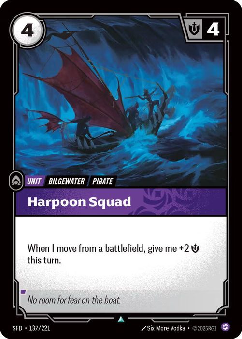 137/221 U Harpoon Squad (FOIL)