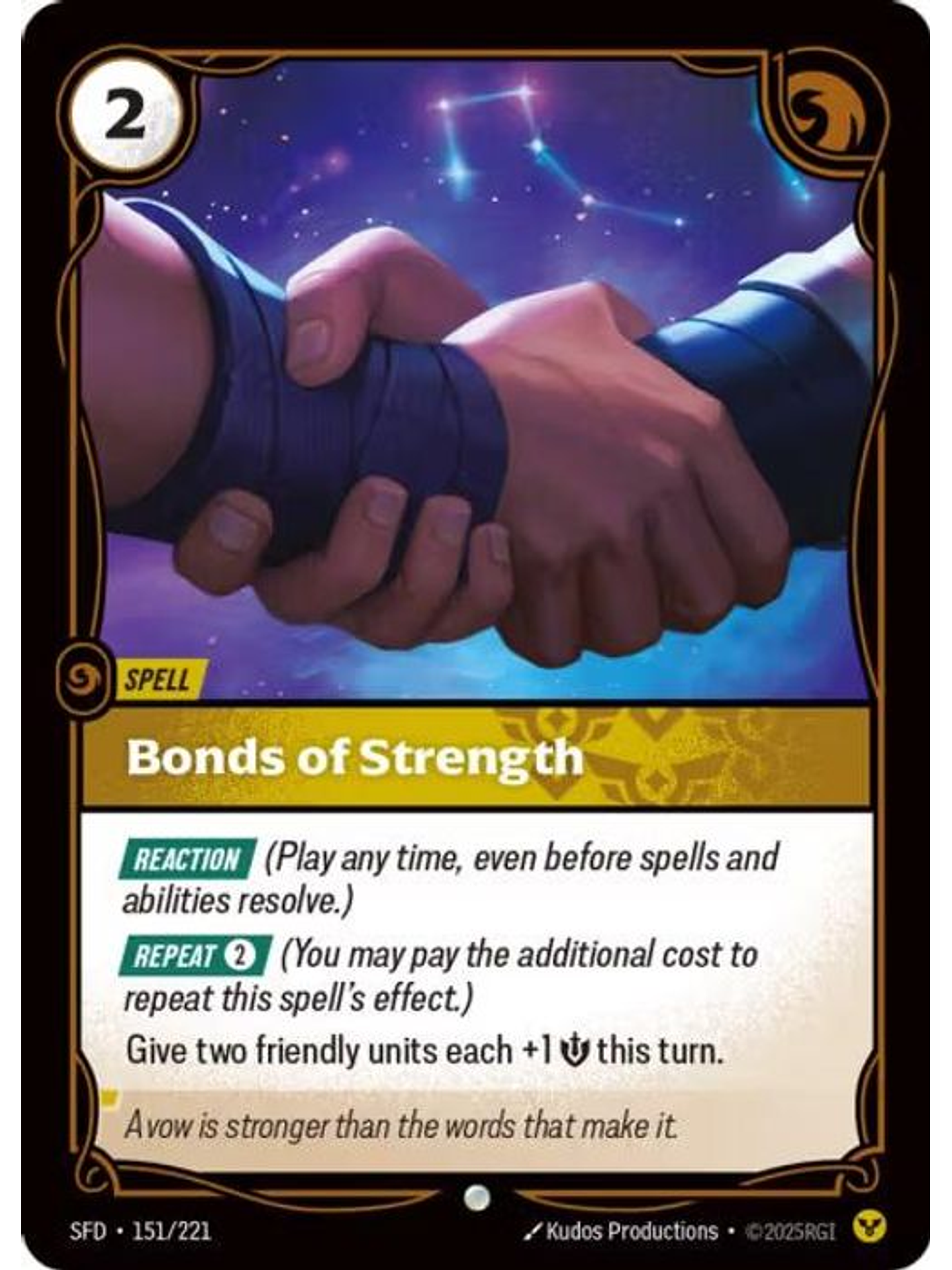 151/221 C Bonds of Strength (FOIL) 1