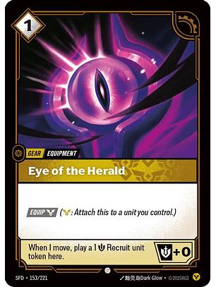 153/221 C Eye of the Herald (FOIL)