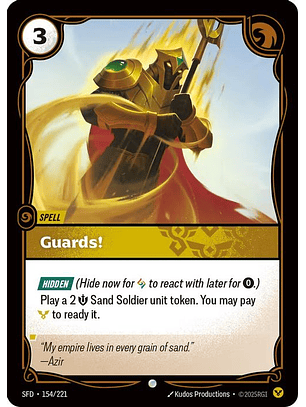 154/221 C Guards! (FOIL)