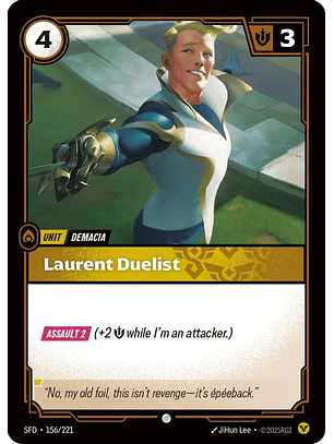 156/221 C Laurent Duelist (FOIL)